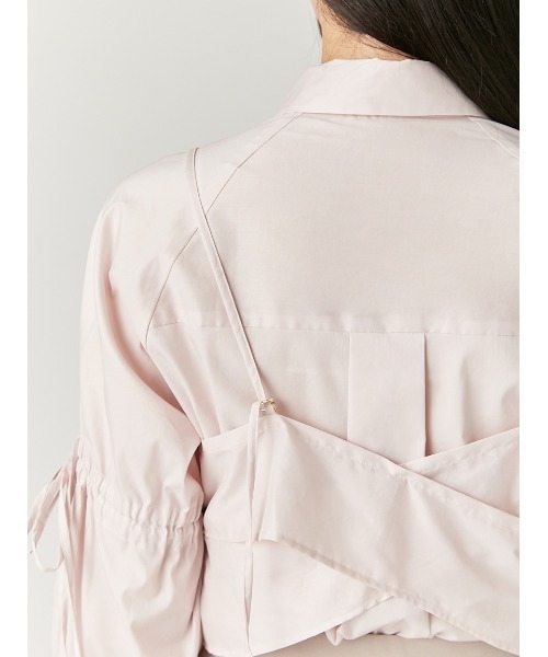 FRAY I.D（フレイアイディー）の「ビスチェキャミコンビシャツ（シャツ