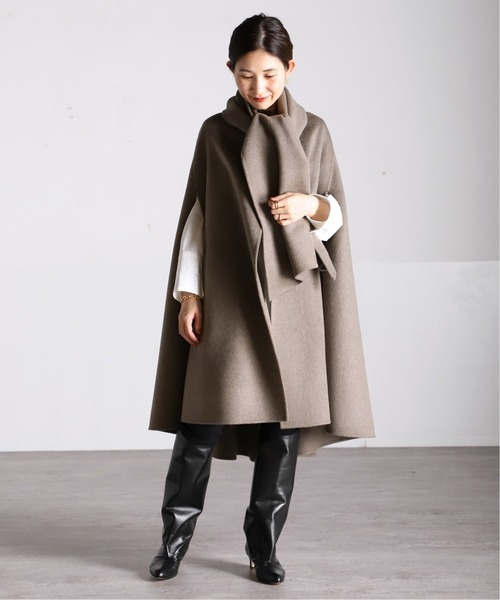 VERMEIL par iena（ヴェルメイユパーイエナ）の「ラム カシミヤ マント