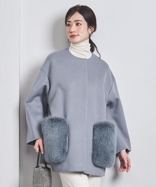 UNITED ARROWS（ユナイテッドアローズ）の「ウールカシミヤ フォックス