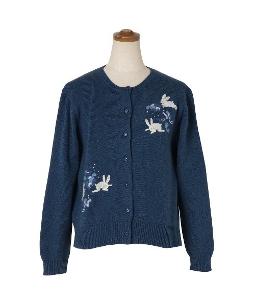KEITA MARUYAMA（ケイタマルヤマ）の「ウサギ刺繍 CD（カーディガン