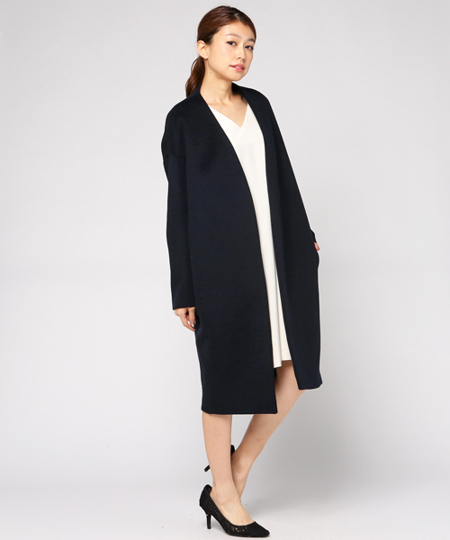 ENFOLD（エンフォルド）の「ウールリバー ノーカラーコート（その他