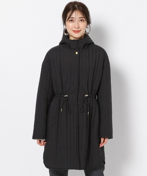 ☆バンヤードストーム☆ストライプキルティングコート