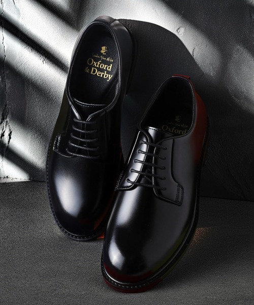 WEB限定 “timeless shoes” プレーントゥ ポストマンシューズ / London