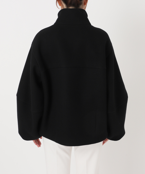 Noble（ノーブル）の「《追加》メルトンパフスリーブショートコート