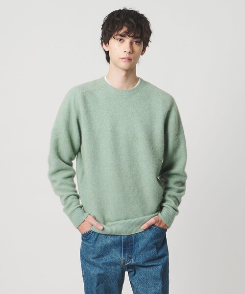 セール】ヤク ヘアリー クルーネックニット（ニット/セーター