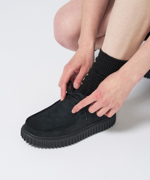 Torhill Lo / トーヒルロー （ブラックスエード）（モカシン/デッキ