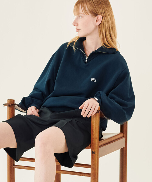 Oblada（オブラダ）の「Oblada | UNIFORM HALF ZIP SWEAT WOMEN