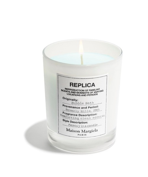 レプリカ キャンドル バブル バス (165g)（キャンドル）｜Maison