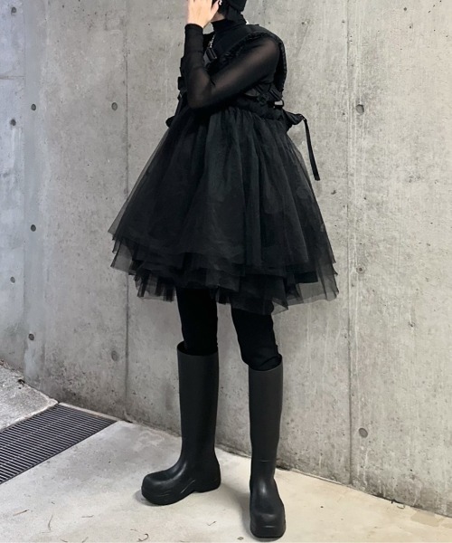 PERNA（ペルナ）の「チュールギャザーキャミソール（シャツ/ブラウス