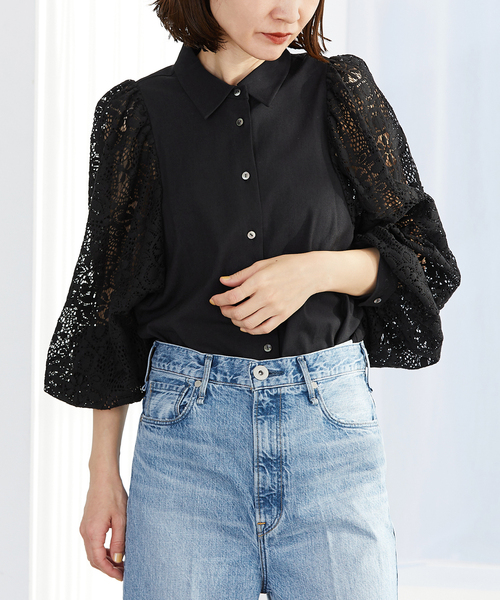 VERMEIL par iena（ヴェルメイユパーイエナ）の「《追加》レースコンビ