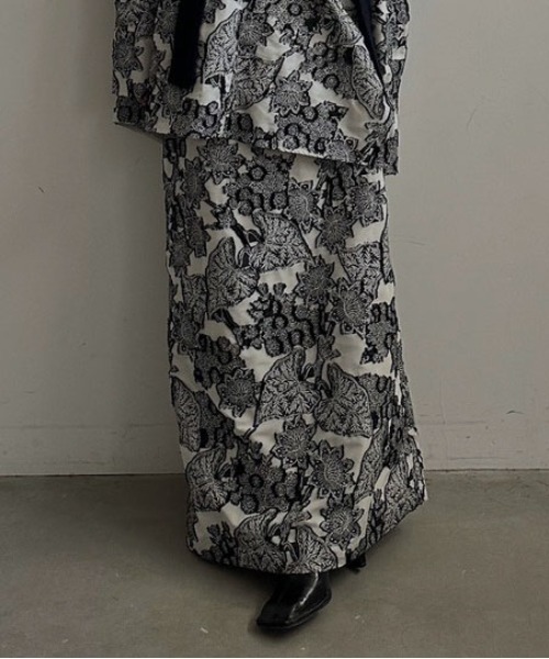 Ameri（アメリ）の「UND BOTANICAL JACQUARD SKIRT（スカート）」 - WEAR
