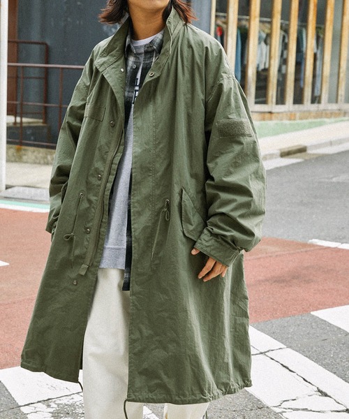 7WAY ファー切替ライナーブルゾン＆フード脱着 ビッグシルエットM-65