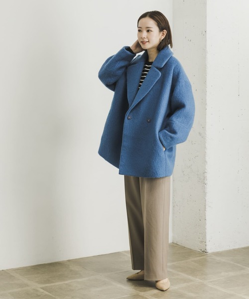 URBAN RESEARCH（アーバンリサーチ）の「モヘヤMIXシャギーハーフ