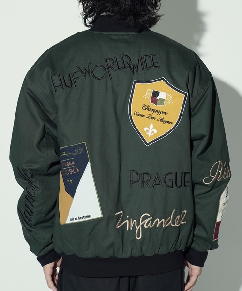 HUF（ハフ）の「HUF / ハフ STRATFORD TOUR JACKET ストラトフォード