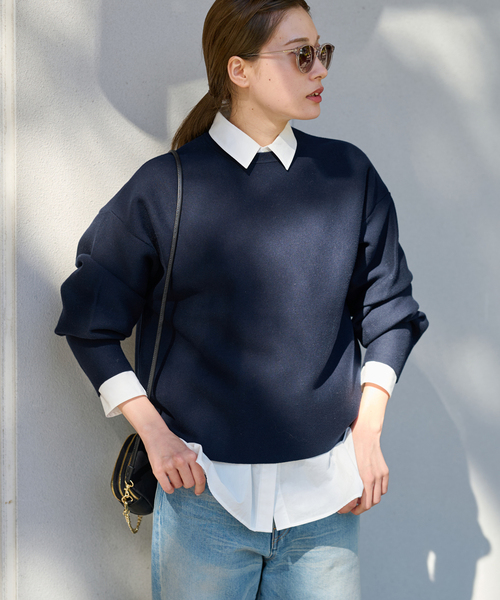 FRAMeWORK（フレームワーク）の「スムースニットプルオーバー（ニット