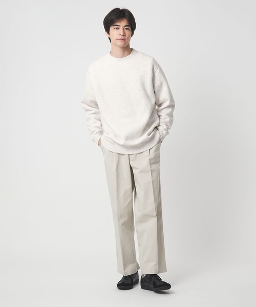 セール】吊り裏毛 クルーネック スウェット（スウェット）｜green