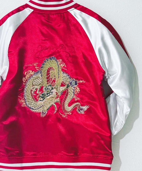 セール】刺繍入りスカジャン（スタジャン）｜ZI-ON（ジーオン）の