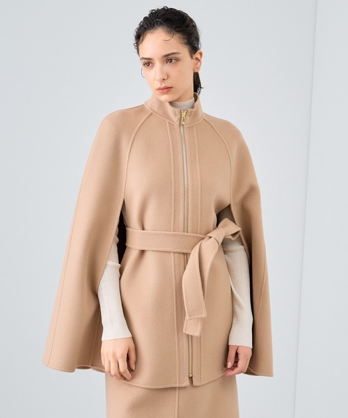 ANAYI（アナイ）の「シャルムビーバーミドルケープコート（その他