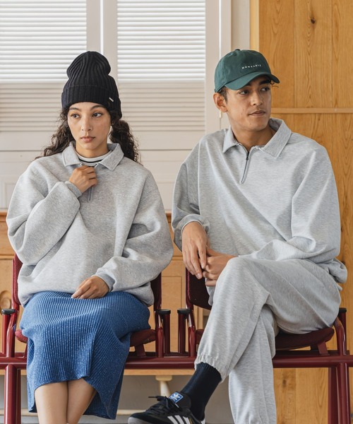 NUMERALS（ヌメラルズ）の「【UNISEX】[NUMERALS]ハーフジップ