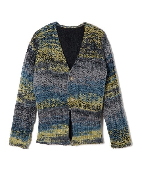 PERVERZE（パーバーズ）の「Double Face V Neck Knit Cardigan