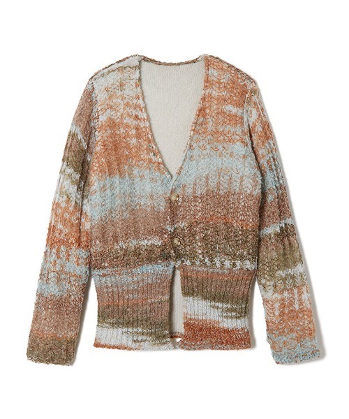 PERVERZE（パーバーズ）の「Double Face V Neck Knit Cardigan