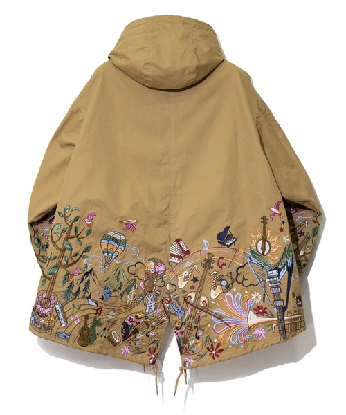 go slow caravan（ゴースローキャラバン）の「コードクロスパネル刺繍