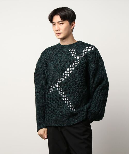 Jieda（ジエダ）の「【JIEDA / ジエダ】MIX CABLE KNIT（ニット