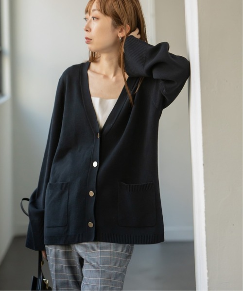 Noble（ノーブル）の「ミラノリブジャケットカーディガン2◇（ニット