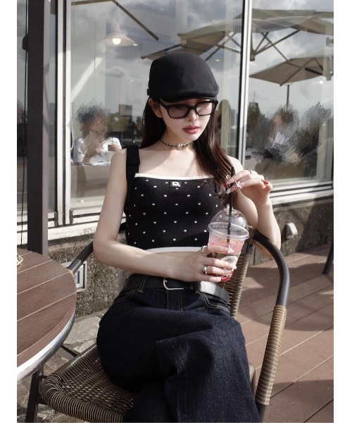 タグ付き！オブリ♡リボンキャミトップス タグ付き！オブリ♡リボン