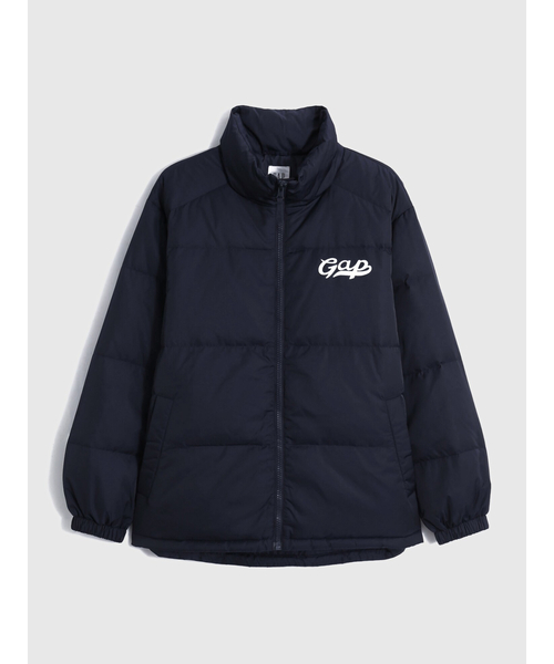GAP（ギャップ）の「ヘビーウェイト GAPロゴ ダウンジャケット(ユニ