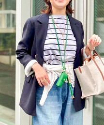 NOLLEY'S｜ノーリーズのテーラードジャケット（ブルー・ネイビー/青色