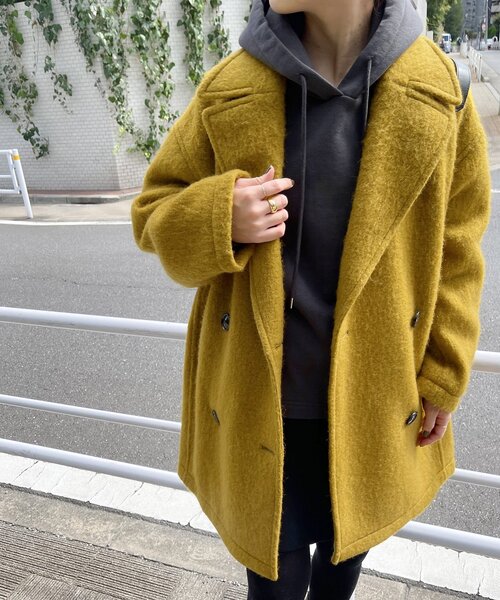 Spick & Span（スピックアンドスパン）の「ミドルシャギーコート