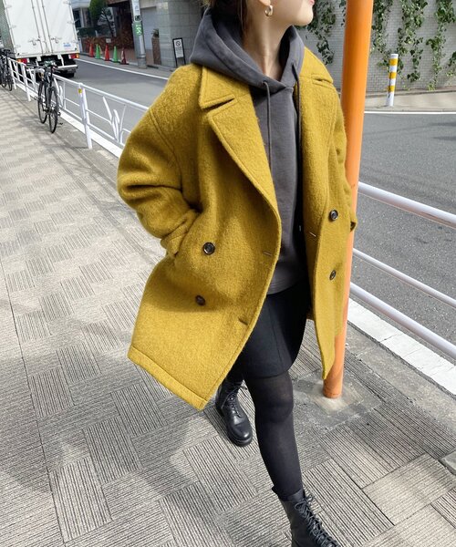 Spick & Span（スピックアンドスパン）の「ミドルシャギーコート