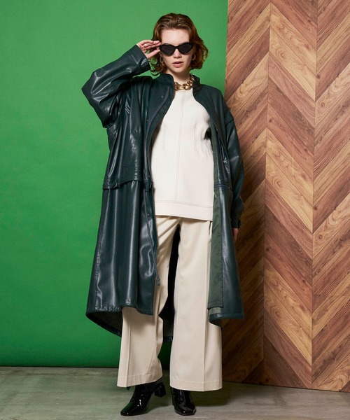 MAISON SPECIAL（メゾンスペシャル）の「Vegan Leather Mods Coat