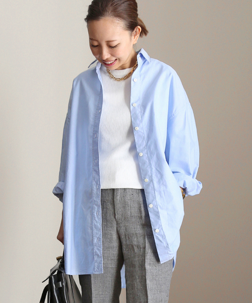 Deuxieme Classe（ドゥーズィエムクラス）の「nova ワイドシャツ