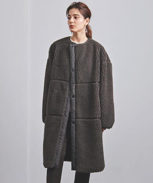 HYKE（ハイク）の「＜HYKE（ハイク）＞ボア ロングコート