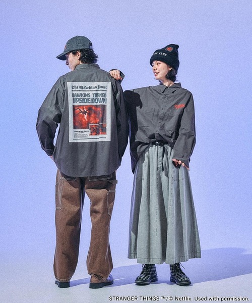 STRANGER THINGS】コラボグラフィックシャツ（シャツ/ブラウス）｜niko