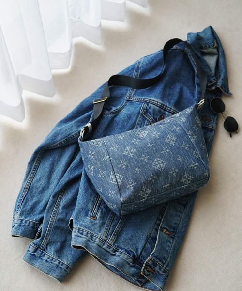 russet（ラシット）の「【Denim Jacquard】WEB限定 スリングバッグ
