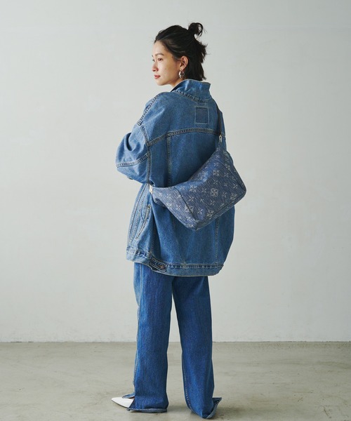 russet（ラシット）の「【Denim Jacquard】WEB限定 スリングバッグ