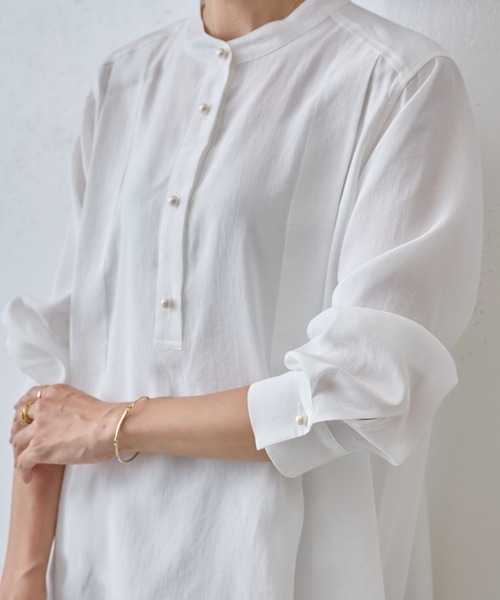 BEARDSLEY（ビアズリー）の「NEWパールボタンシャツ（シャツ/ブラウス