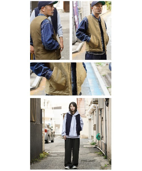 WAIPER.inc 米海軍 U.S.NAVY N-1 デッキベスト【WP29】（ミリタリー