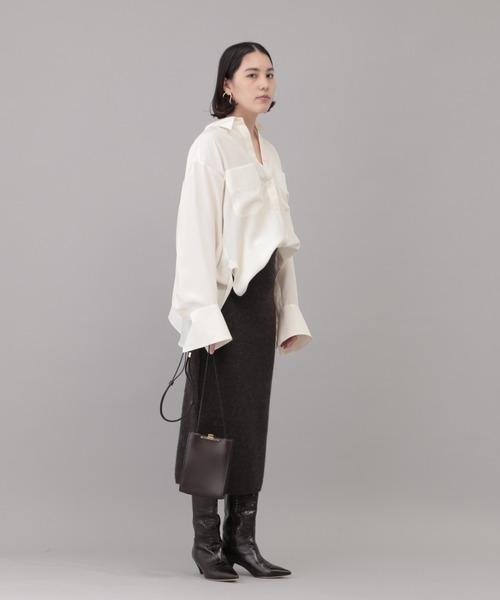 Chaos カオス シルクサンドシャツ 絹100% Chaos（カオス）の「シルク