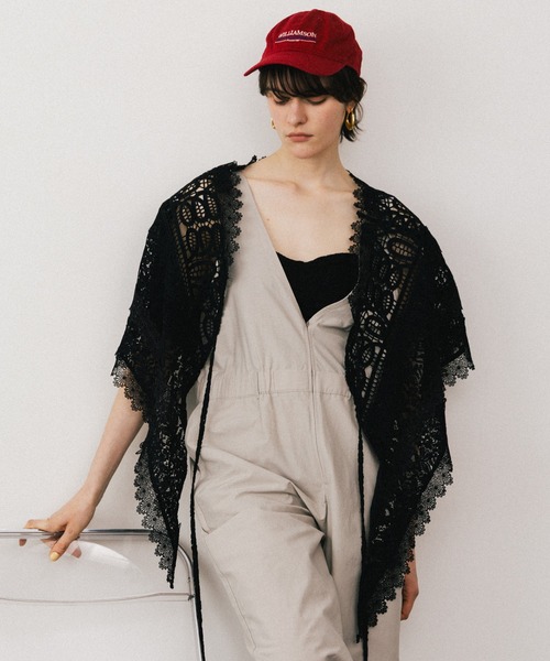 モチーフレースBIGカラー（シャツ/ブラウス）｜LA BELLE ETUDE（ラベル