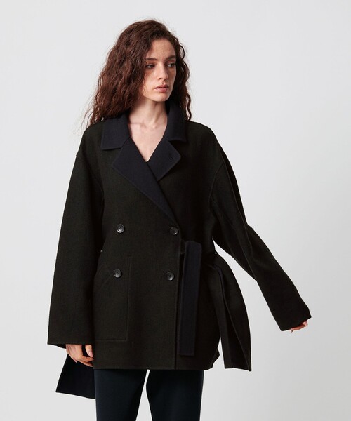 セール】＜ATTISESSION＞リバーシブル ベルト コート（その他アウター