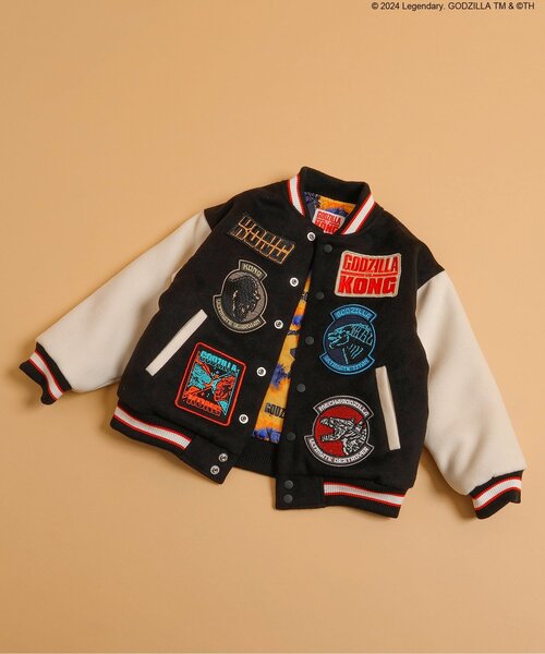 セール】【ゴジラVSコング】 リバーシブルスタジャン（スタジャン
