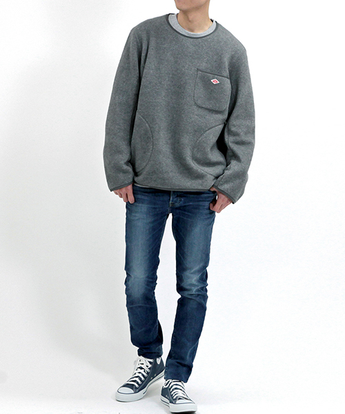DANTON（ダントン）の「[DANTON/ダントン] フリースプルオーバー