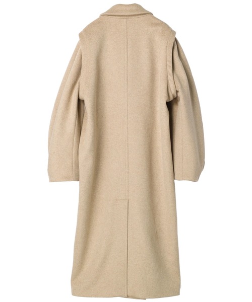 ALEXIA STAM（アリシアスタン）の「Tuck Sleeve Wool Long Coat