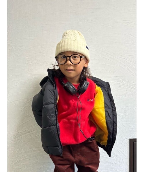 Moujonjon（ムージョンジョン）の「ナイロン中綿入りジャケット