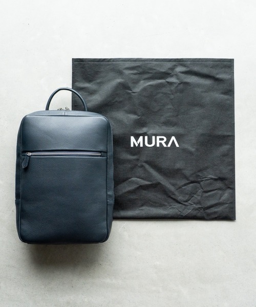 セール】薄マチ ダブルジッパー シュリンクレザー スマート コンパクト