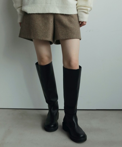 Ecoleather Long Boots（ブーツ）｜anuke（アンヌーク）のファッション